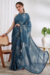 Vasthrlay Fashion Chiffon Geometric Printed Ethnic Wear