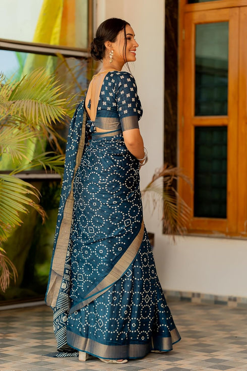 Vasthrlay Fashion Bandhani Printed Ethnic Wear