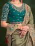 Vasthrlay Embroidery Unstitched Designer Tfh Ethnic Wear