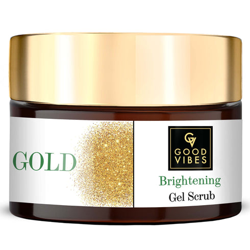 Good Vibes Gold Brightening Gel Scrub