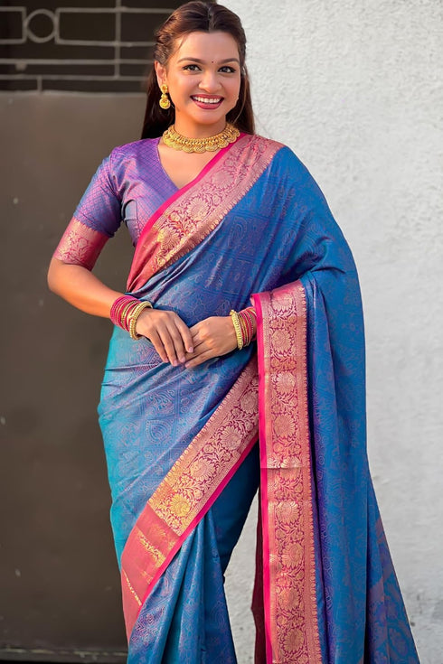 Vasthrlay Kanjivaram Handloom Blouse Ethnic Wear