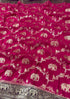 Vasthrlay Banarasi Elephant Unstitched Saree