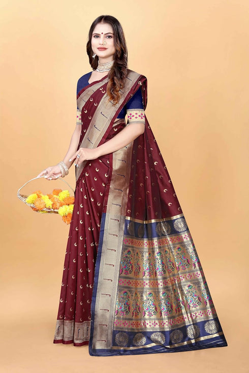 Vsathrlay Banarasi Paithani Kanjivaram Collections Ethnic Wear