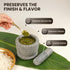 Heavy Duty Large Mortar and Pestle Set for Spices | Silbatta for Chutney