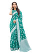 Vasthrlay Banarasi Seagreen Ethnic Wear
