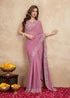 Vasthrlay Georgette Lakhanvi Embroidery Pink Ethnic Wear