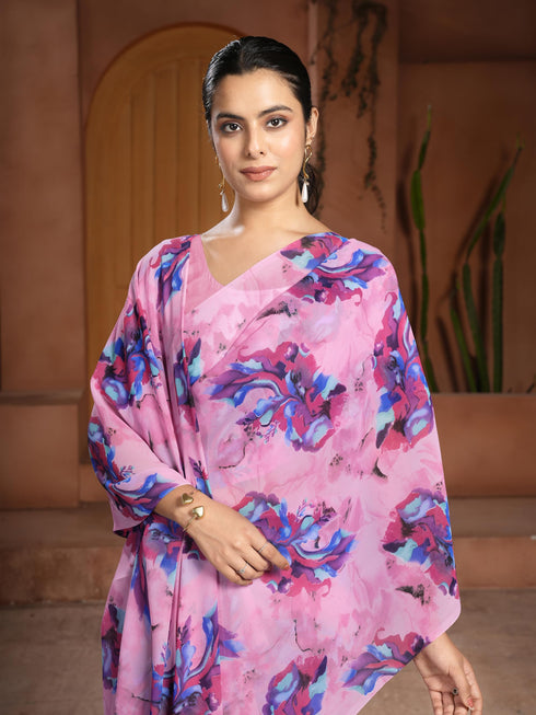 Vasthrlay Georgette Saree