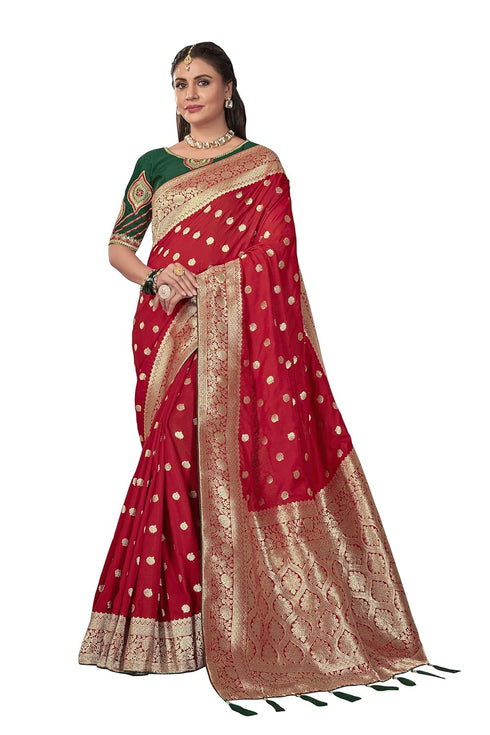 Vasthrlay Banarasi Embroidery Blouse Piece Mn1900