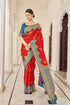 Vasthrlay Banarasi Rich Redfirozi Ethnic Wear