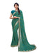 Vasthrlay Georgette Printed Jacquard Material Ethnic Wear