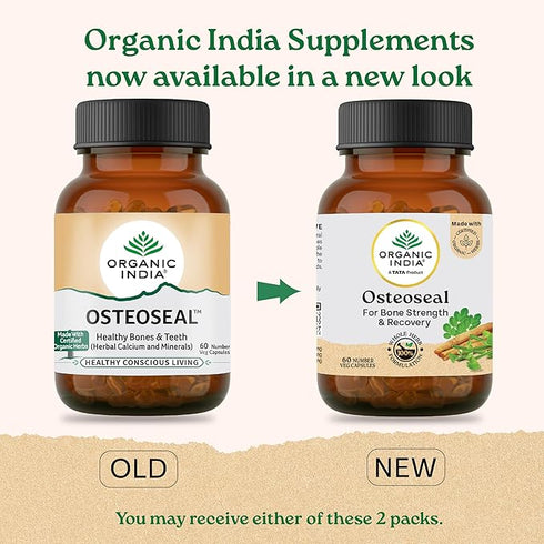 Organic India Osteoseal Capsule bottle