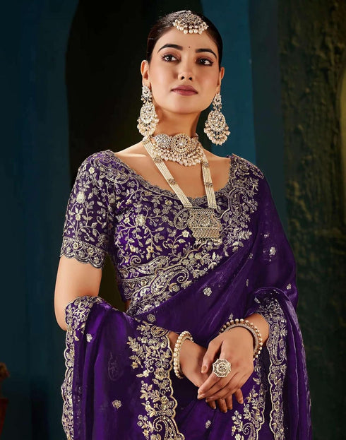 Vasthrlay Embroidered Traditional Embellished Applique Bollywood