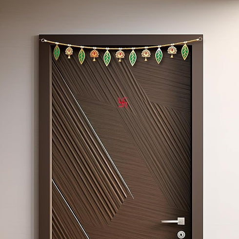 Parv Decor Lotus and Leaf Torans for Entrance Door
