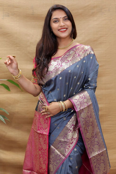 Vasthrlay Banarasi Wedding Saree