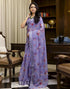 Vasthrlay Womens Cotton Unstitched Teal Saree