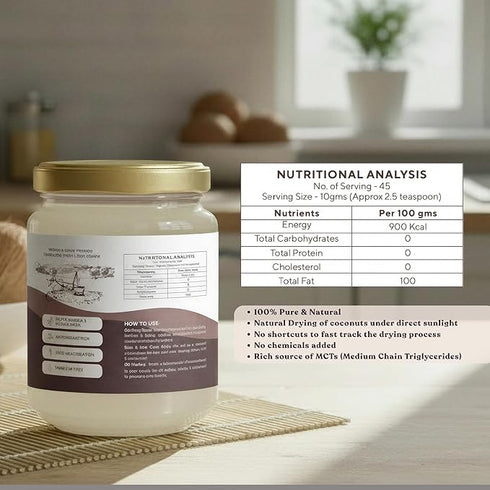 Adya Organic Coconut Oil