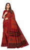 Vasthrlay Cotton Printed Green Saree