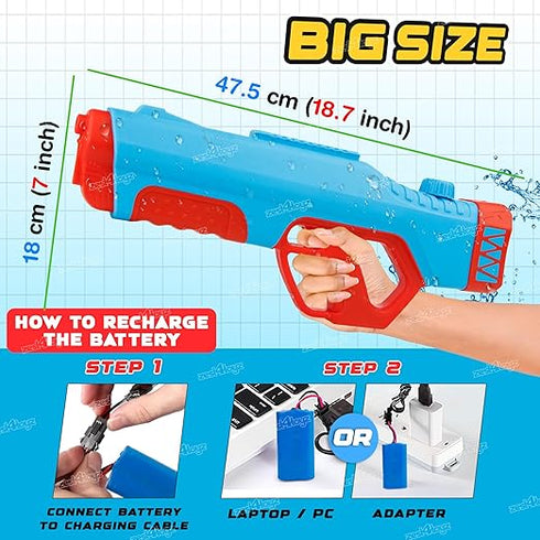 Zest 4 Toyz Holi Electric Pichkari Water Gun