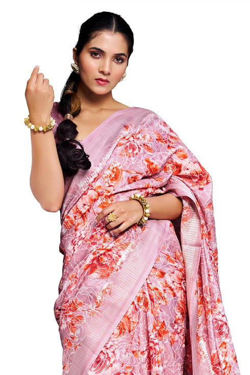 Vasthrlay Fashion Floral Printed Ethnic Wear