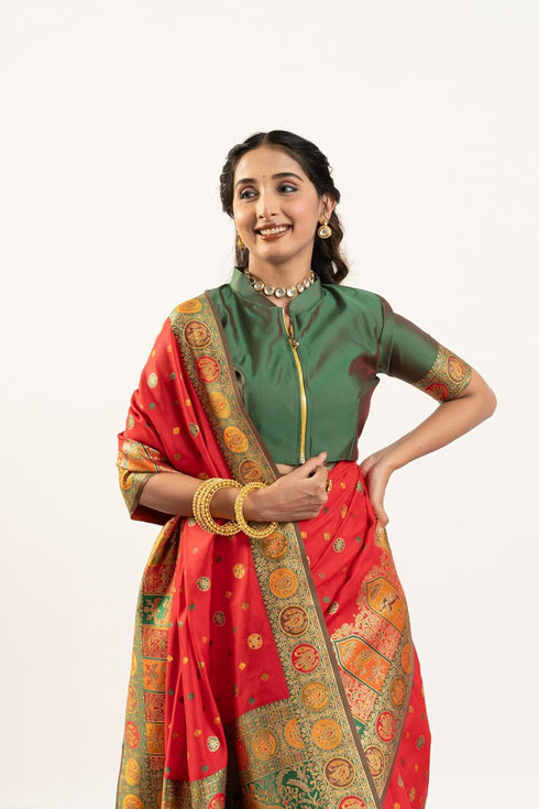 Vasthrlay Pashmina Kashmiri Darkgreen