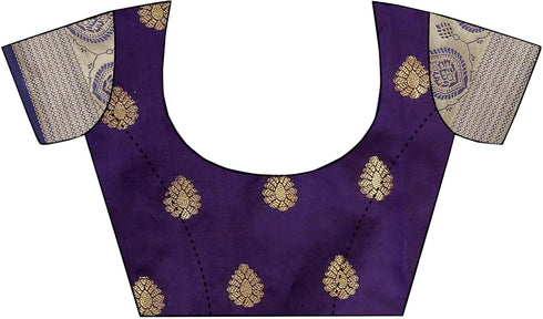 Vasthrlay Banarasi Multicolor Ethnic Wear
