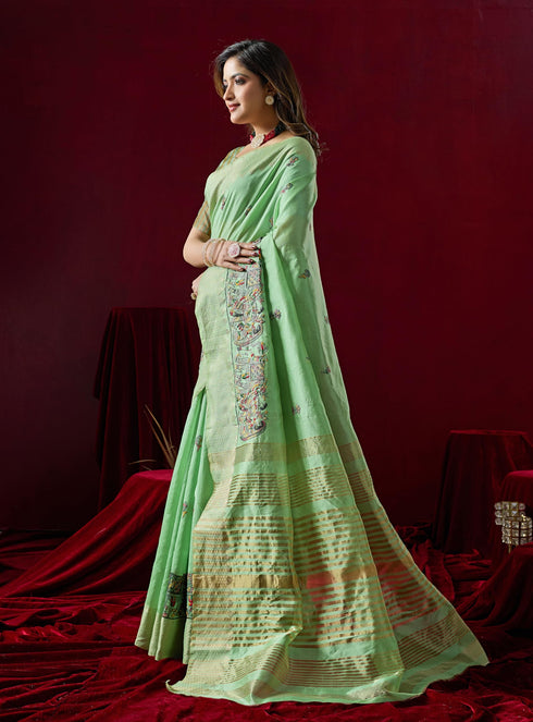 Vasthrlay Embroidery Saree