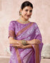 Vasthrlay Womens Cotton Blouse Teal Saree