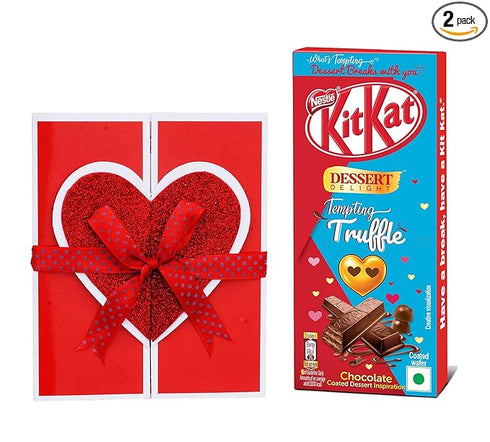 CLUZE Valentine'S Day Gift Combo Of Kit Kat Chocolate