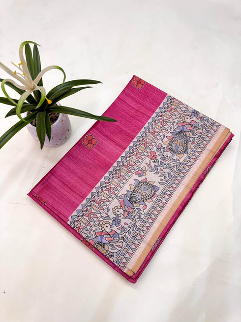 Vasthrlay Kalamkari Traditional Madhubani