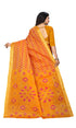 Vasthrlay Cotton Printed Green Saree