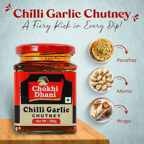 Chokhi Dhani Chilli Garlic Chutney