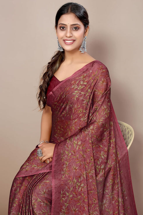 Vasthrlay Fashion Chiffon Printed Ethnic Wear