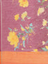 Vasthrlay Floral Unstitched Yellow Ethnic Wear