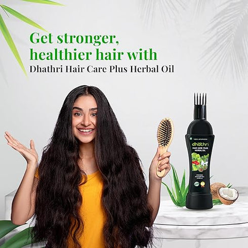 Dhathri Hair Care Plus Oil bottle