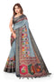 Vasthrlay Kanjivaram Traditional Unstitched Saree