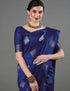 Vasthrlay Banarasi Unstitched Saree
