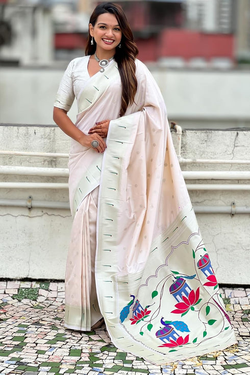 Vasthrlay Paithani Kanjivaram Sarees Ethnic Wear