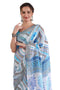 Vasthrlay Fashion Chevron Printed Ethnic Wear