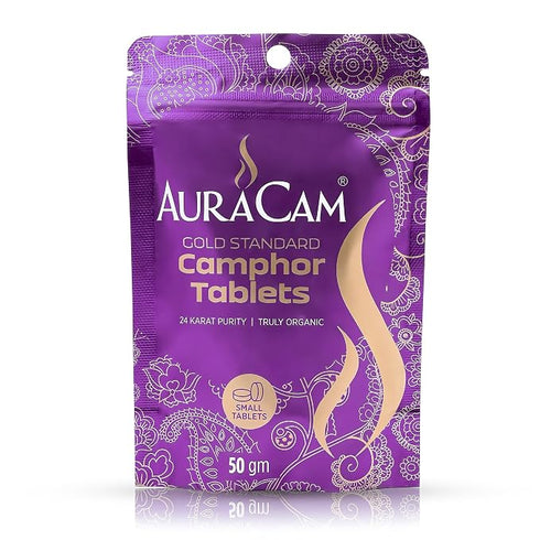 Gold Standard Pure Camphor Tablets Pouch For Puja