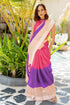 Vasthrlay Fashion Georgette Geometric Green Ethnic Wear