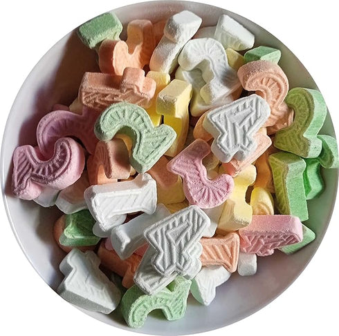 Seasonal Kart Numeric Alphabet Mint Toy Candy