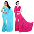 VasthrlayGeorgette Unstitched Pink Free Ethnic Wear