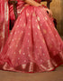 Vasthrlay Chiffon Pink Saree