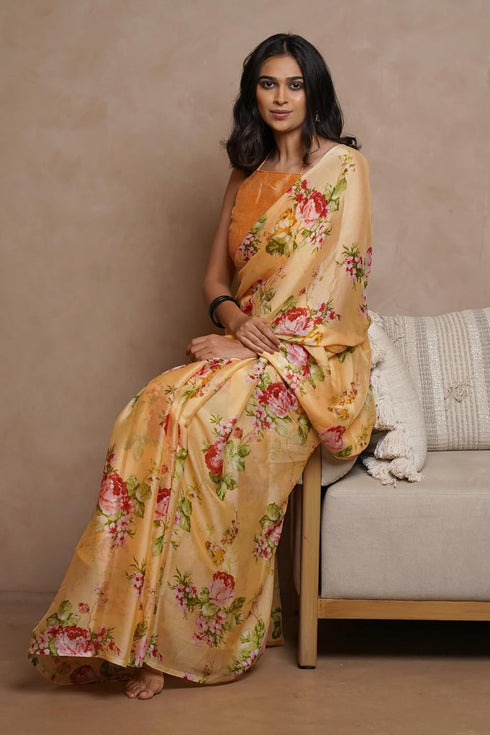 Vasthrlay Fashion Chiffon Georgette Dusty Ethnic Wear