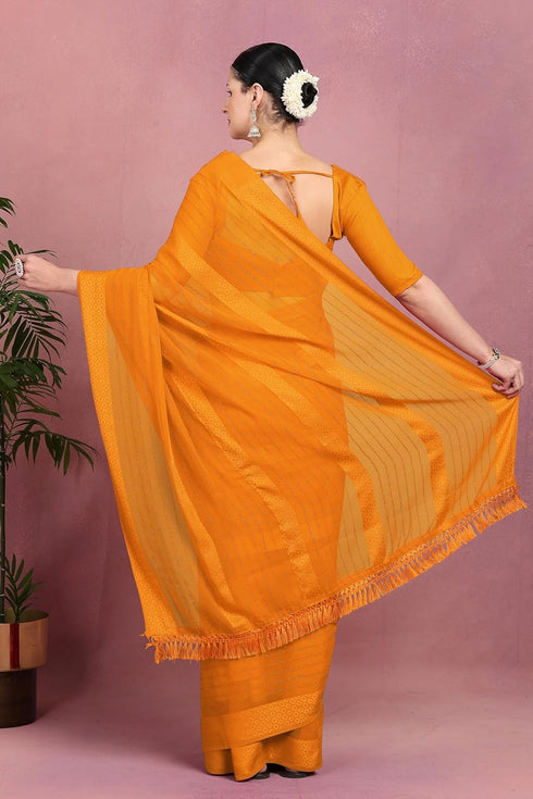 Vasthrlay Fashion Georgette Green Ethnic Wear
