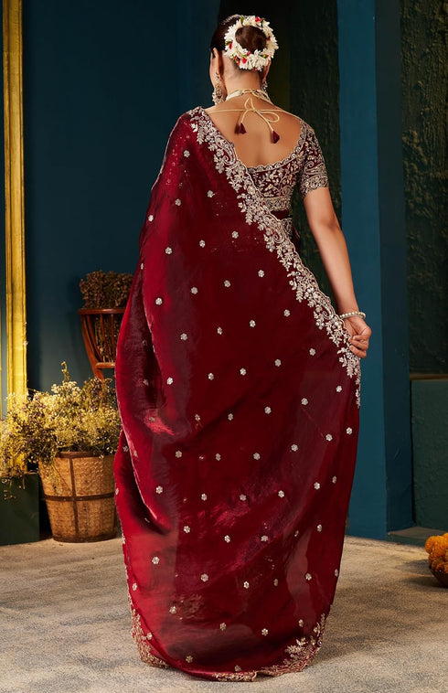 Vasthrlay Embroidered Traditional Embellished Applique Bollywood