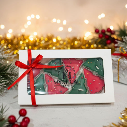 Christmas Tree Tealight Candles