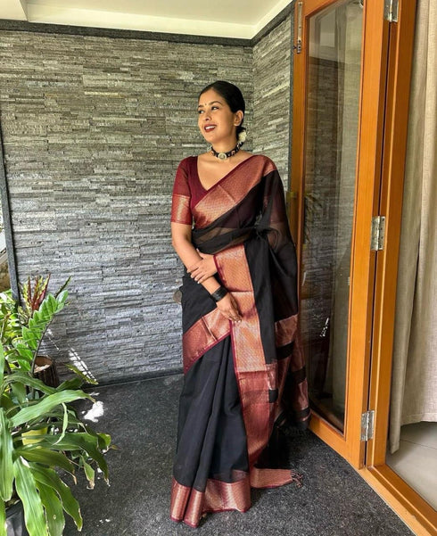 Vasthrlay Kanjivaram Wedding Saree