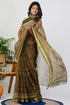 Vasthrlay Fashion Polyester Printed Black Ethnic Wear