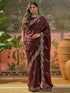 Vasthrlay Weaving Banarasi Teal Saree